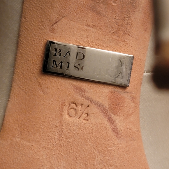 Badgley Mischka Kiara Embellished pointed Toe heels - Picture 9 of 12